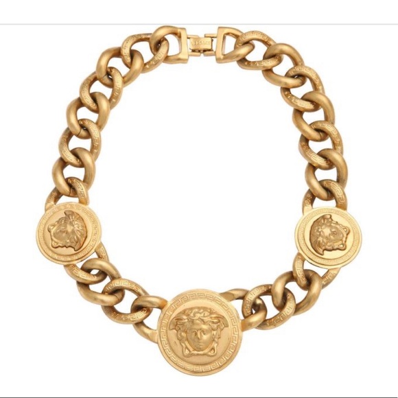 Versace 3 pendant Medusa choker - Picture 1 of 5
